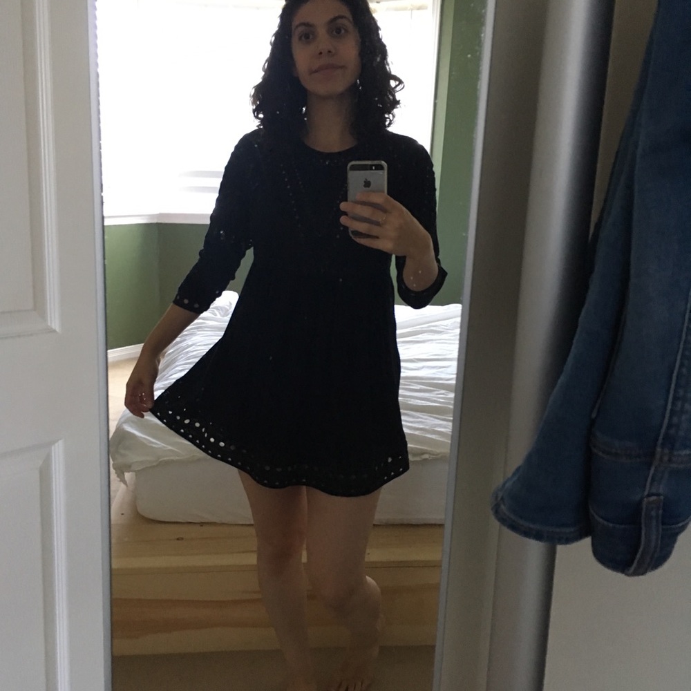 The perfect Aritzia little black dress